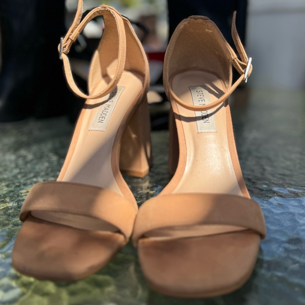 Nude Steve Madden Heels